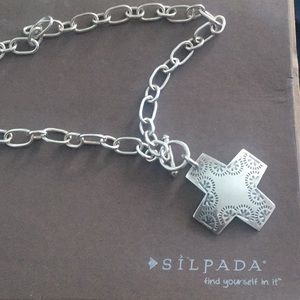 Silpada Silver Cross & Pendant